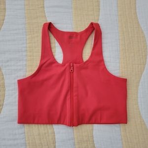 Girlfriend Poppy Zip-Front Paloma Bra - XL